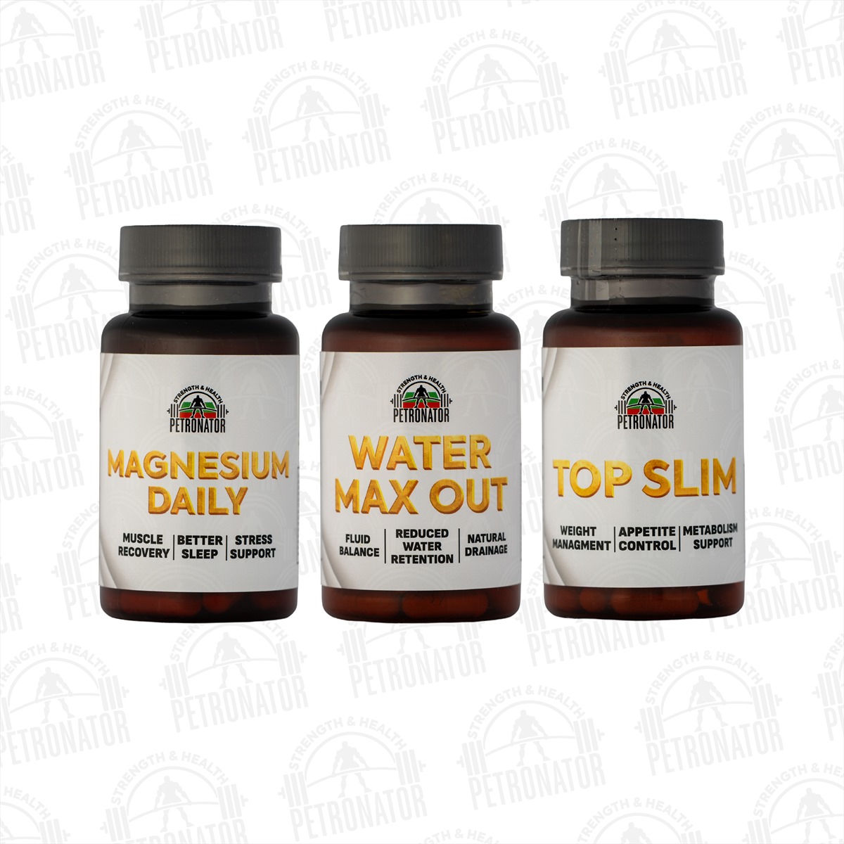 КОМБО 4 – MAGNESIUM DAILY, TOP SLIM, WATER MAX OUT